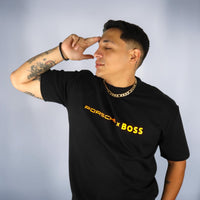 PLAYERA PORSCHE X BOSS - Negro