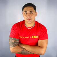 PLAYERA PORSCHE X BOSS - Rojo