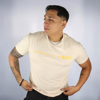 PLAYERA PORSCHE X BOSS - Beige