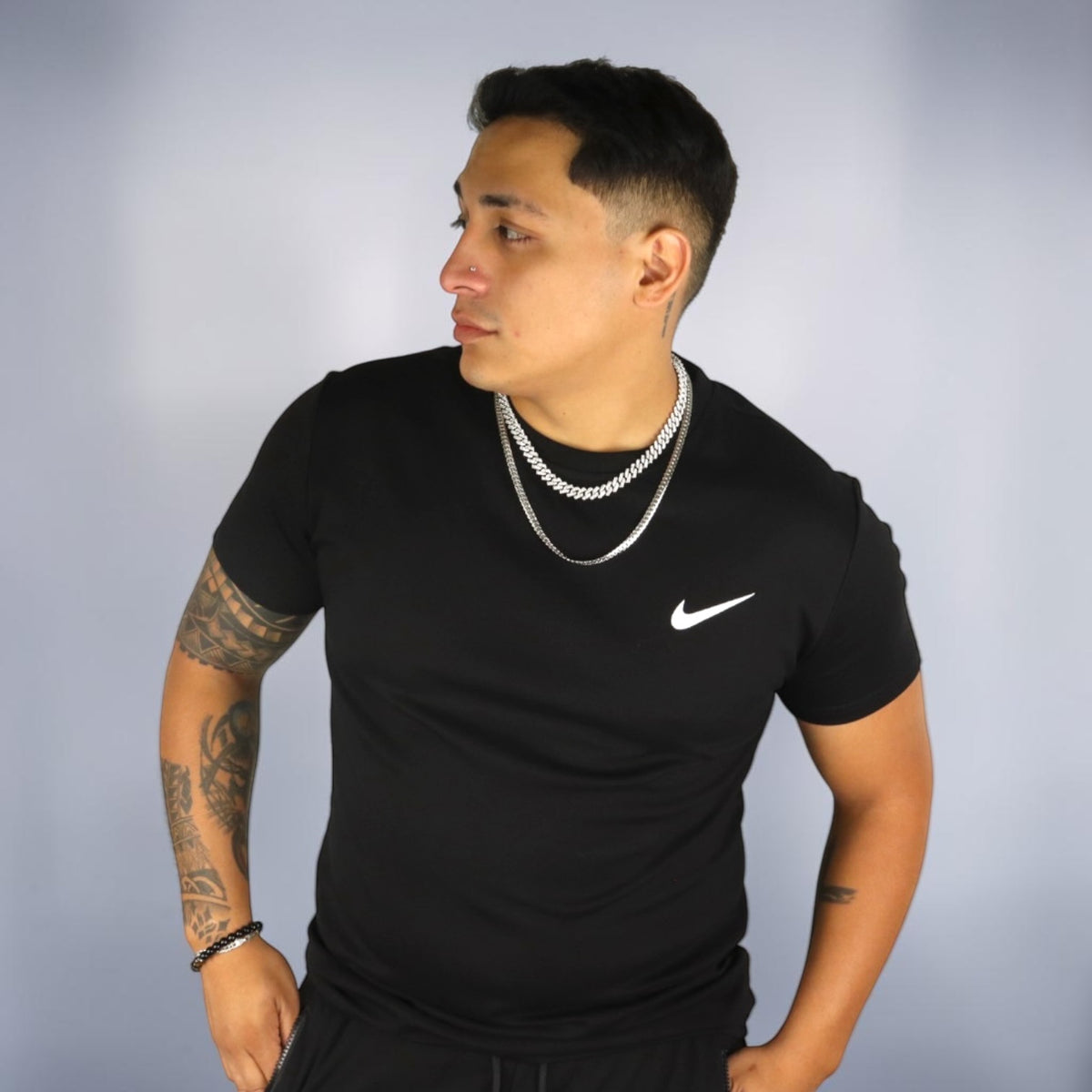 PLAYERA NIKE - Negro
