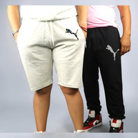 SHORT PUMA - Gris