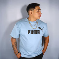 PLAYERA PUMA - Azul cielo