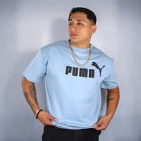 PLAYERA PUMA - Azul cielo