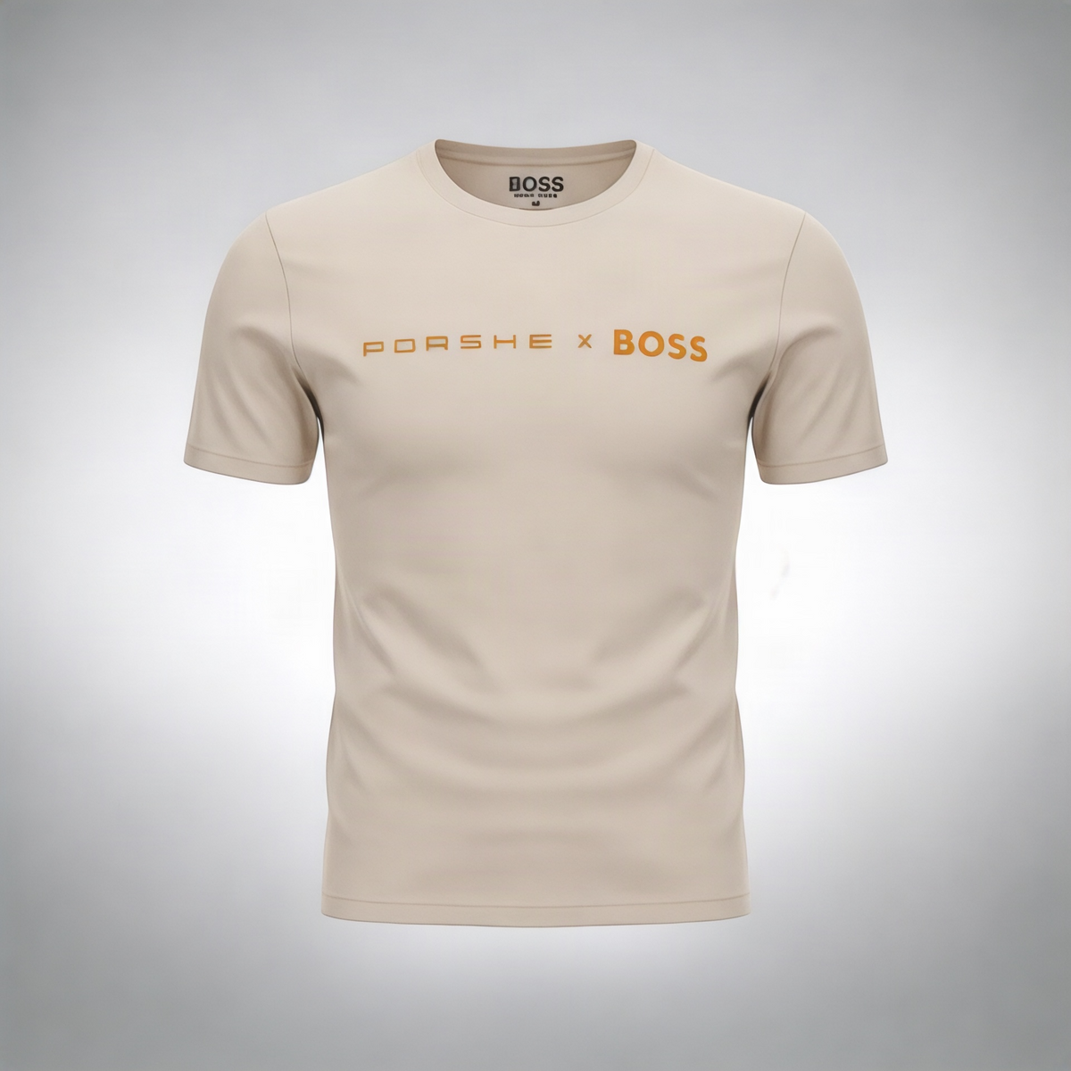 PLAYERA PORSCHE X BOSS - Beige