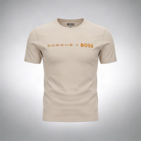 PLAYERA PORSCHE X BOSS - Beige