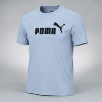 PLAYERA PUMA - Azul cielo