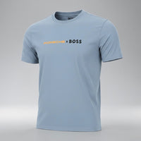 PLAYERA PORSCHE X BOSS - Azul cielo