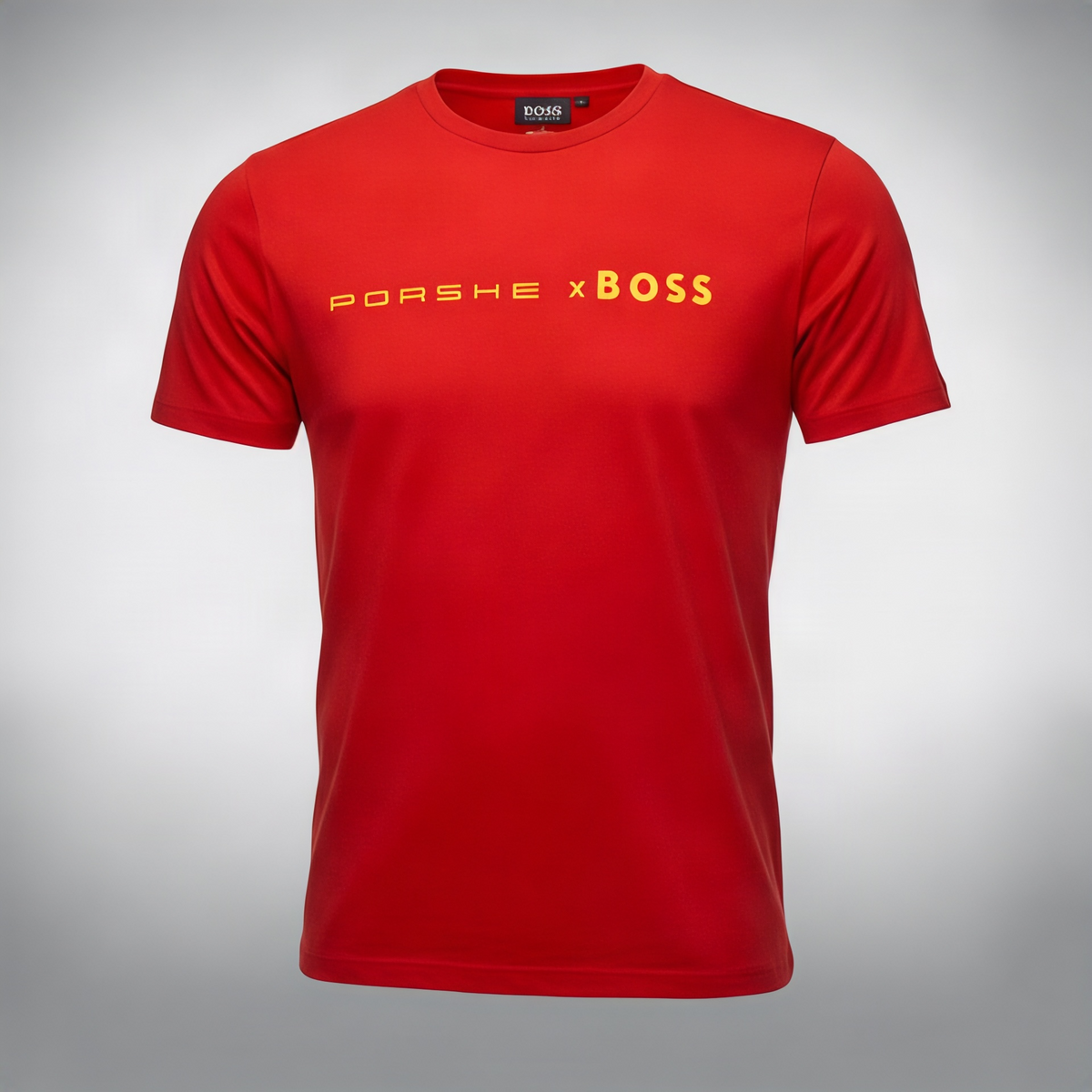 PLAYERA PORSCHE X BOSS - Rojo
