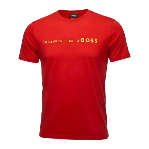 PLAYERA PORSCHE X BOSS - Rojo